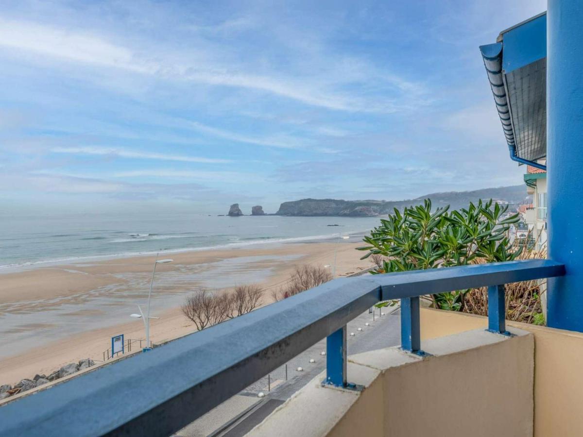 Appartement Rustique Face A La Mer A Hendaye Avec Balcon - Fr-1-2-294 Exterior foto